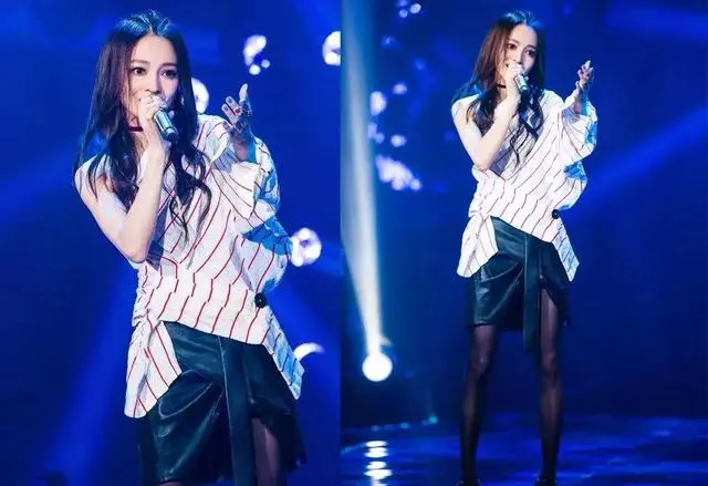 【張韶涵的新造型真美!】中國風開衩裙盡顯好身材,真的已經37歲了?