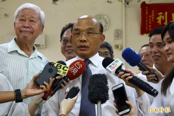 傳綠營勸退姚文智 蘇貞昌:不能可換將
