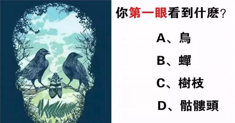 美國圖像測試:第一眼最先看到什麼,測你的真實性格!