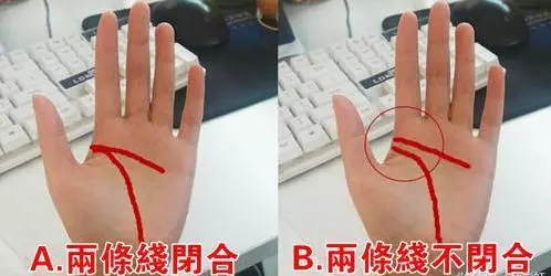 測試:把你的手伸出來,這兩條線,看出你的性格命運!