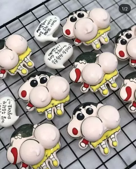 〈好食〉蠟筆小新馬卡龍!好可愛!