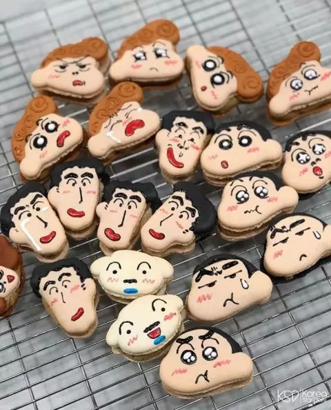 〈好食〉蠟筆小新馬卡龍!好可愛!