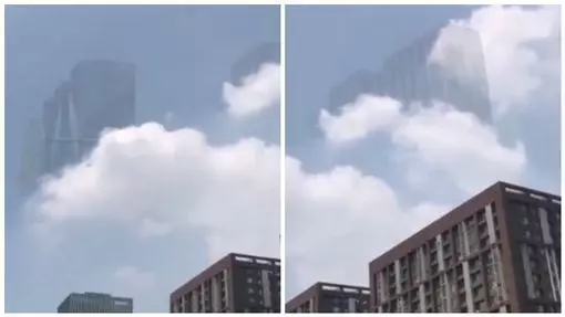 【視頻】颱風過境現海市蜃樓 民眾目睹全瘋了