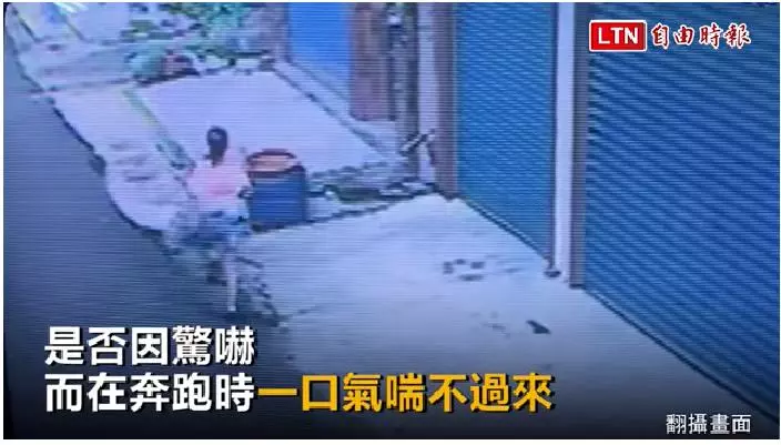被狗追狂奔30公尺;女童離家不到100公尺被嚇死