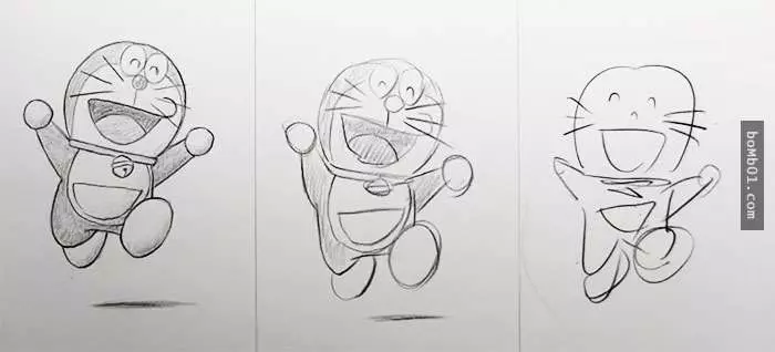這個畫家分別用「10秒、1分鐘、10分鐘」完成插畫,他的10秒比普通人強超多的!