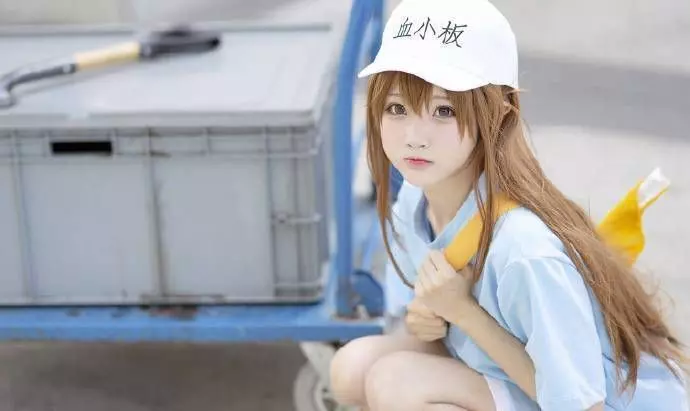 盤點《工作細胞》七大血小板的cosplay,圖1可愛,但最萌的還是小學生