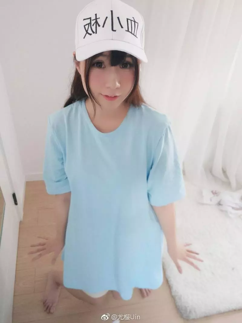 盤點《工作細胞》七大血小板的cosplay,圖1可愛,但最萌的還是小學生