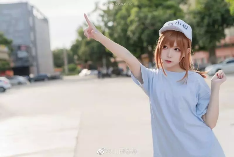 盤點《工作細胞》七大血小板的cosplay,圖1可愛,但最萌的還是小學生