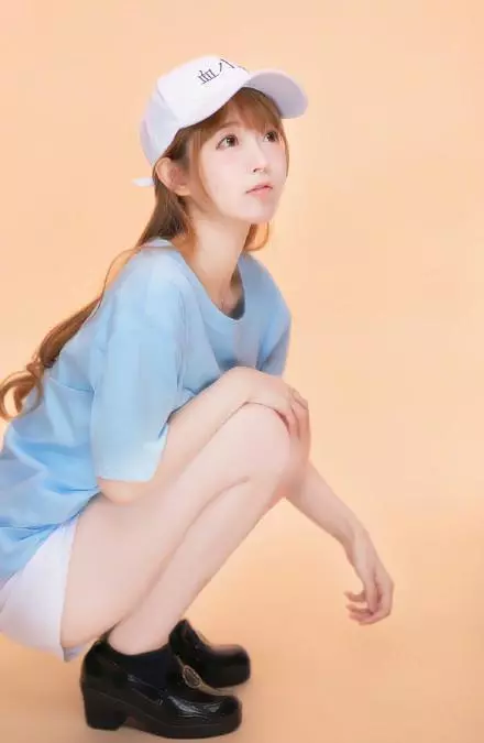 盤點《工作細胞》七大血小板的cosplay,圖1可愛,但最萌的還是小學生