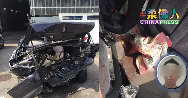 一名華裔司機疑醉駕,在大道收費站處猛撞一輛轎車,導致一名2歲男童斃命,司機在交出身份證及駕照給男童親人拍照後,竟離開現場