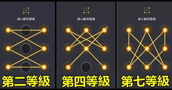 八個手機超難解鎖圖案！！你能一眼看出怎麼解鎖嗎？ 