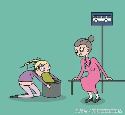 關於懷孕的那些「不想說的尷尬事」!8張漫畫告訴你孕婦們的心聲...#3拜託你們饒了孕婦好嗎?!