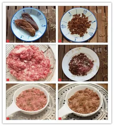 【菜脯蒸肉餅】很簡單但很下飯的菜
