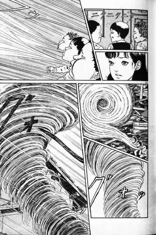 日本恐怖漫畫《蝶》伊藤潤二.漩渦系列