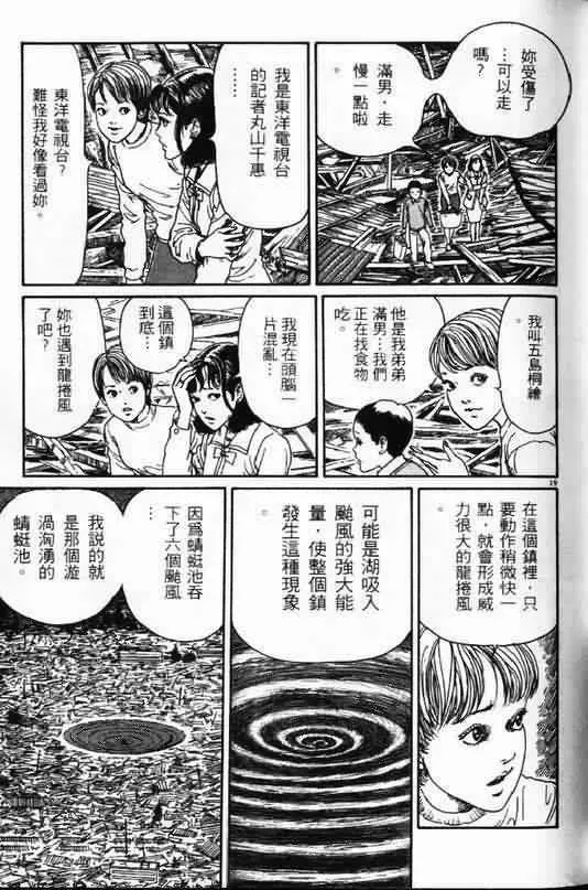 日本恐怖漫畫《蝶》伊藤潤二.漩渦系列
