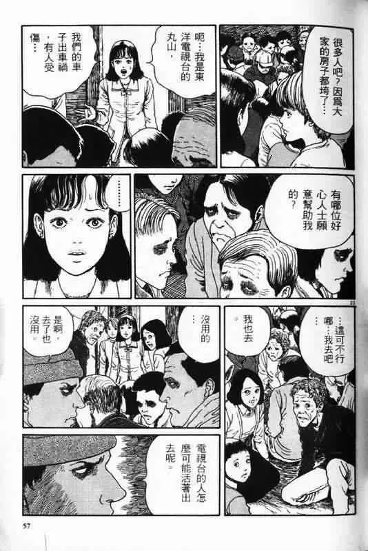 日本恐怖漫畫《蝶》伊藤潤二.漩渦系列
