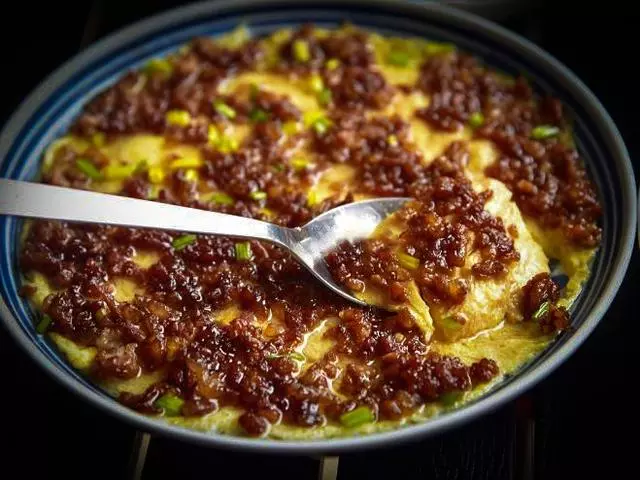 肉末蒸雞蛋羹這麼做,補充人體蛋白質,再挑食的小孩都愛吃!