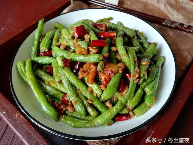 家常豆角的5種做法,好吃下飯,味道香噴噴,我能吃三大碗米飯