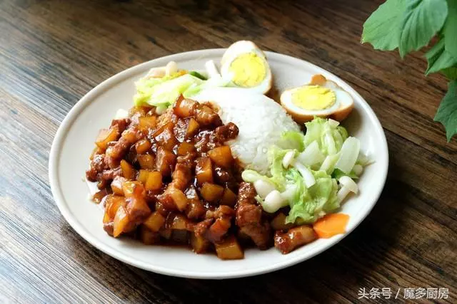 滷肉飯自己做的更好吃,按我這個做法,得多準備點米飯!