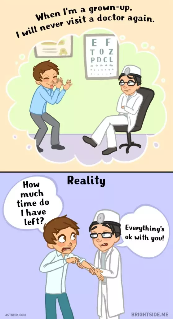 如果你看懂了這9張插圖 就代表你已經變老了...