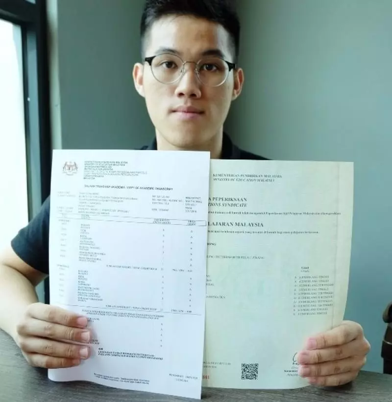 在大馬教育文憑中考獲10A佳績,華裔學霸一心只想學醫被拒!