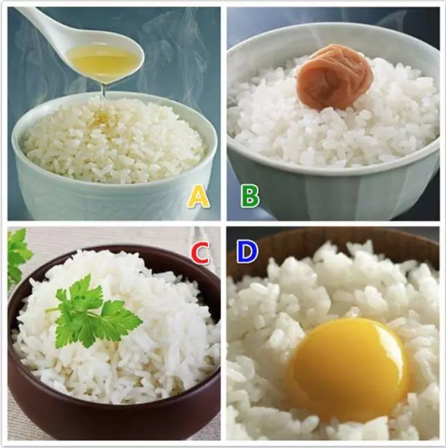 心理測試:選一碗最香的米飯,測你這輩子靠什麼吃飯!