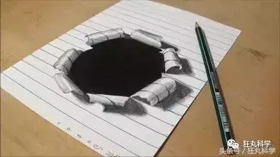 他在紙上畫上了幾個奇怪的線條 五分鐘後 竟然出現了一個連接異次元的通道