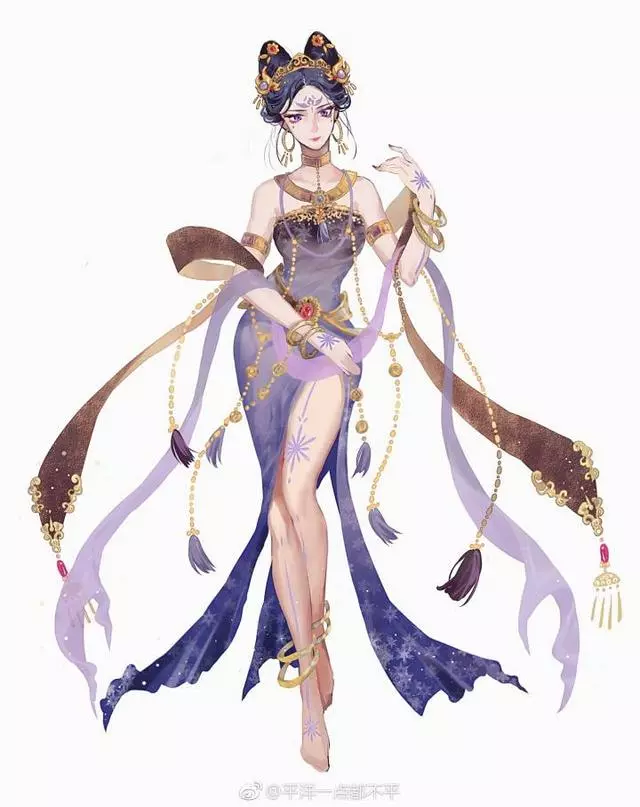 王者榮耀:楊玉環皮膚飛天舞圖——反彈琵琶,敦煌元素!仙女下凡