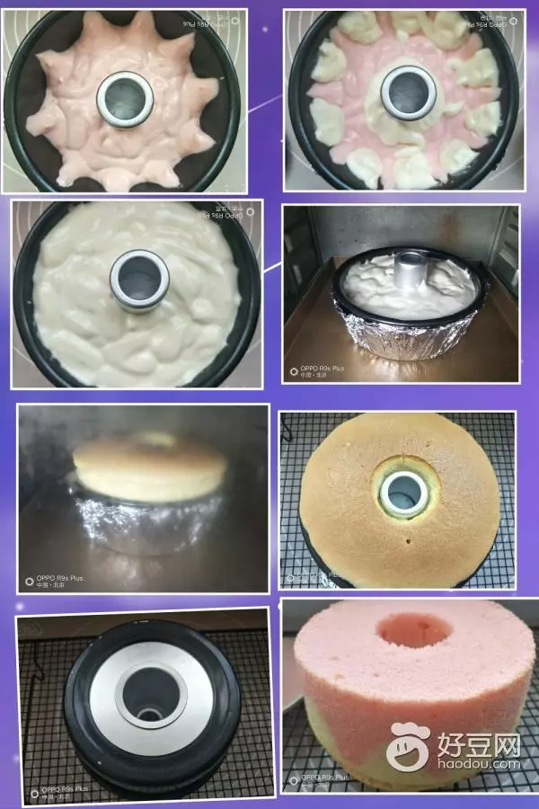 【烘焙甜點】雙色波浪戚風蛋糕