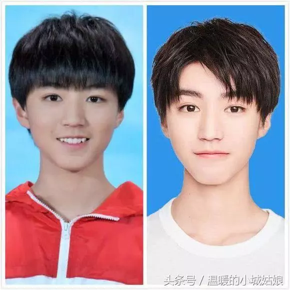 明星證件照曝光,千璽帥到飛起,楊冪像小仙女,陳偉霆太有喜感了