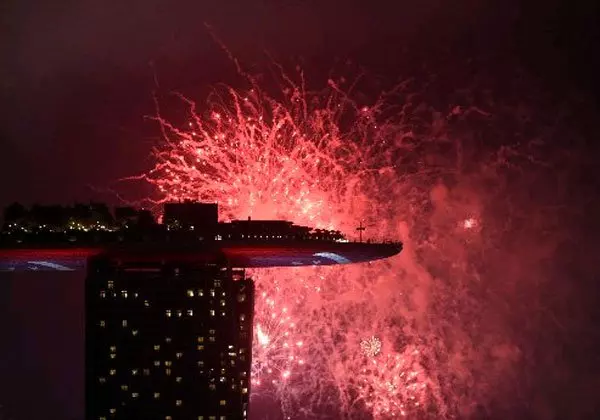 新加坡53周年國慶 2萬5000人參與