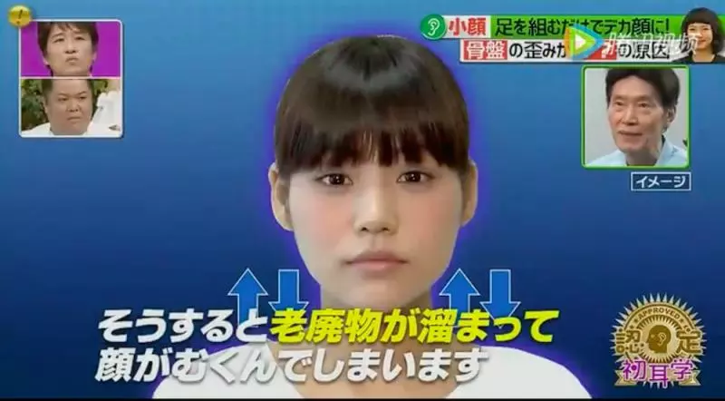 「蹺腳」會讓臉變胖!快跟日本名醫學「30秒瘦臉矯正骨盆拉筋操」,一個星期後效果驚人! - 愛運動