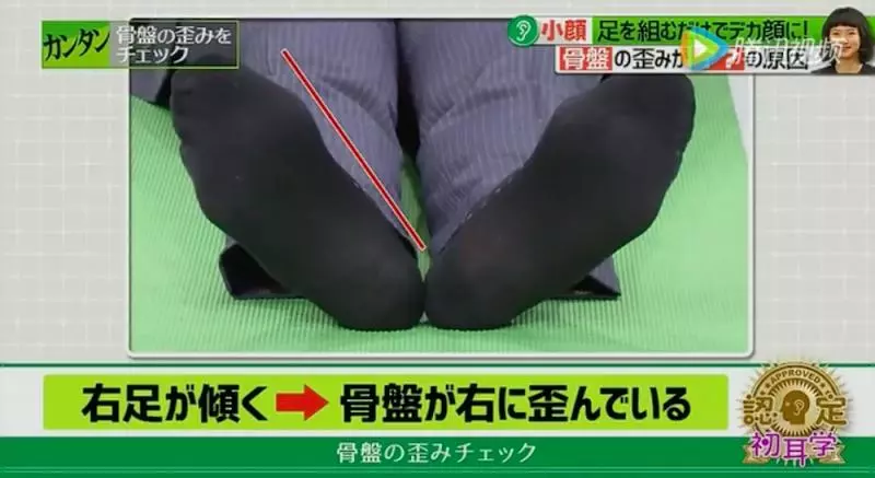 「蹺腳」會讓臉變胖!快跟日本名醫學「30秒瘦臉矯正骨盆拉筋操」,一個星期後效果驚人! - 愛運動