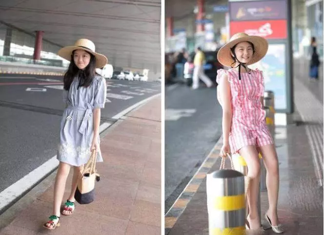 王菲女兒整容成功, 機場秀比黃磊女兒還吸晴, 網友: 比原來漂亮!