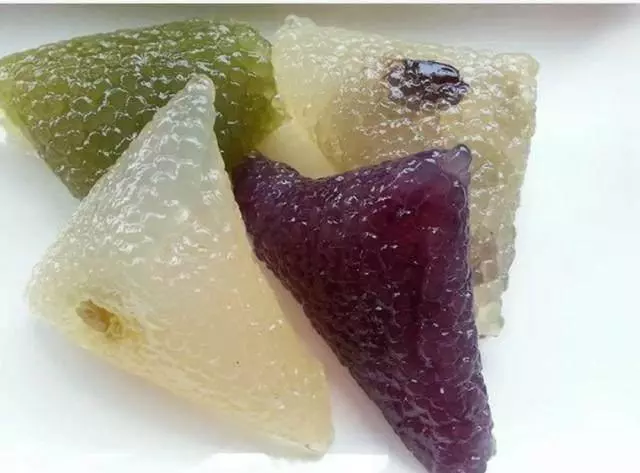 漂亮的水晶粽子,味道太難忘了!