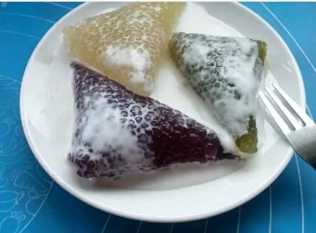 漂亮的水晶粽子,味道太難忘了!
