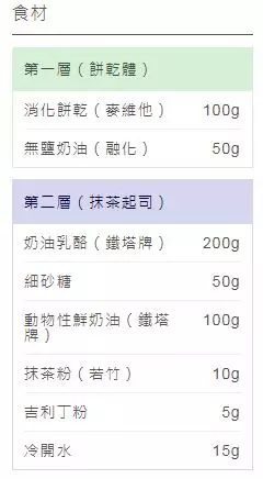 蛋糕製作:抹茶凍乳酪蛋糕(6吋、免烤箱)