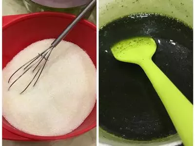 蛋糕製作:抹茶凍乳酪蛋糕(6吋、免烤箱)