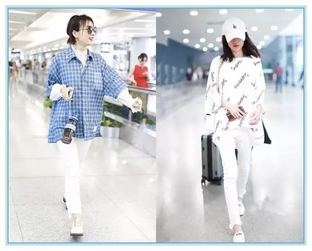 92斤吳昕和86斤張韶涵同穿緊身褲,網友:女人果然還是有肉才最美!