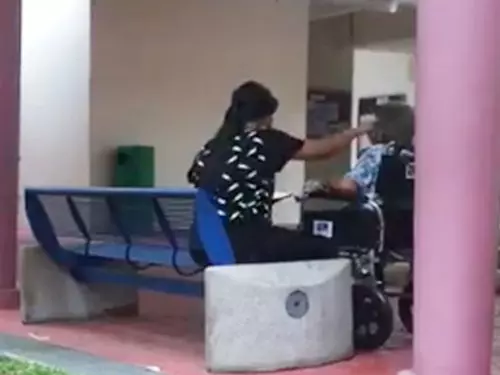 女傭公然狠拍阿嬤頭 鄰居女傭手機全記錄