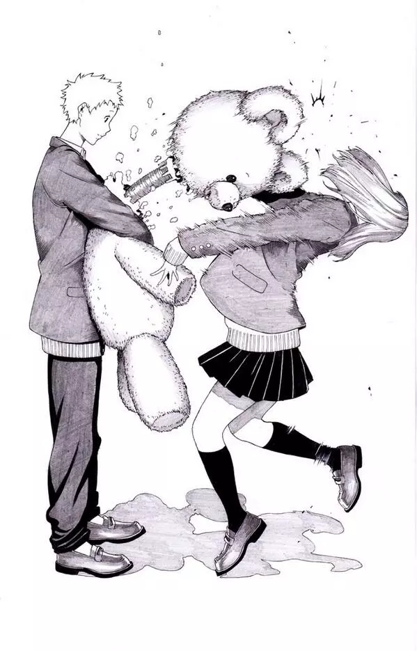 9張「曬恩愛通通去死」的神展開漫畫,#3「壁咚到要出人命」是怎麼回事XDDD