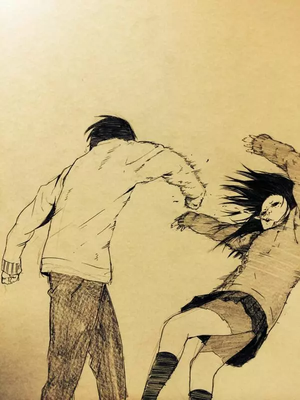 9張「曬恩愛通通去死」的神展開漫畫,#3「壁咚到要出人命」是怎麼回事XDDD