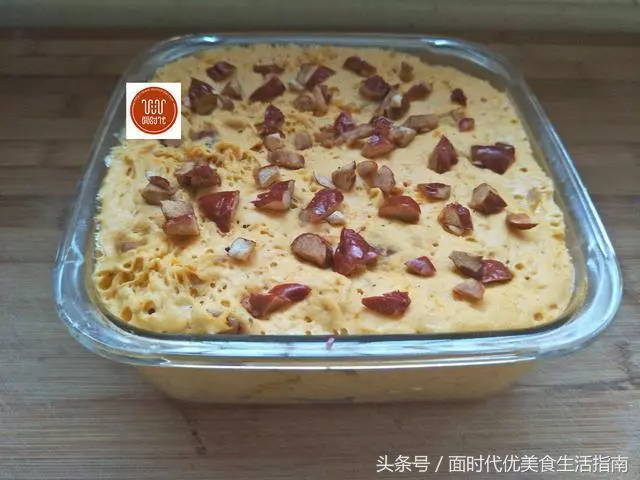 用這兩樣食材做發糕,不放水不放糖,自然香甜,孩子嚷著沒吃夠!