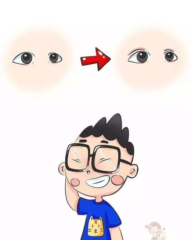 寶寶現在小眼睛,以後會變大嗎?醫生:超過這個年齡,不會再大了