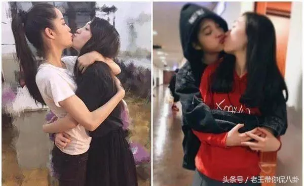 女明星玩親吻,baby和倪妮很溫情,范冰冰太投入網友直呼辣眼睛!