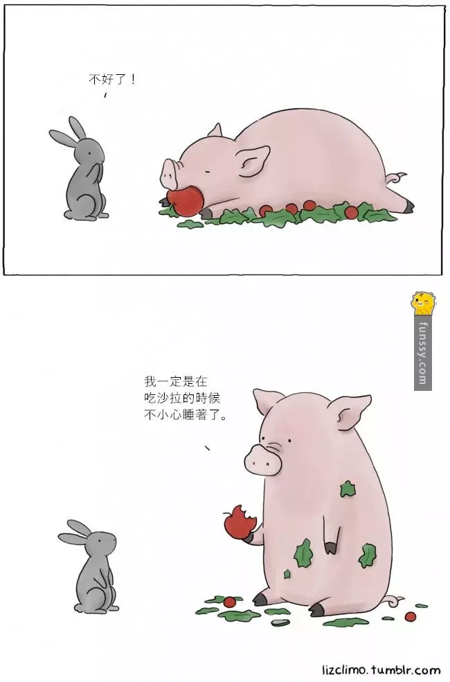 辛普森插畫家筆下「帶點小尷尬的動物世界」!超呆萌畫風絕對會融化你的心房