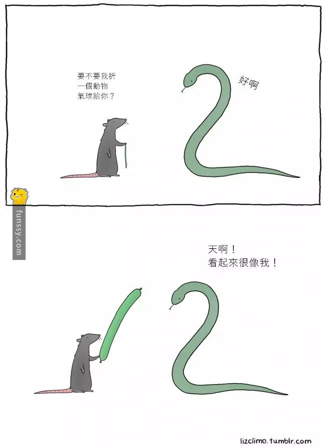 辛普森插畫家筆下「帶點小尷尬的動物世界」!超呆萌畫風絕對會融化你的心房
