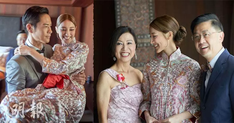 【鄭嘉穎&陳凱琳巴厘島完婚啦!!】Grace西式婚紗&中式裙褂竟然都大有來頭!出嫁裙褂更是意義非凡~