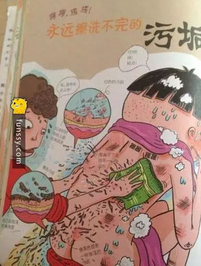 這個媽媽發現兒子從「幼稚園帶了這本健教書回家」結果一打開就忍不住了...