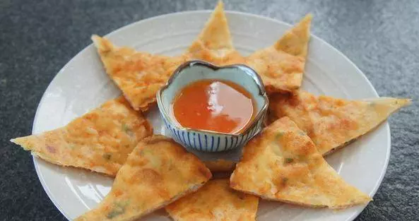 台式月亮蝦餅做法好簡單,周末在家做給家人嘗嘗吧